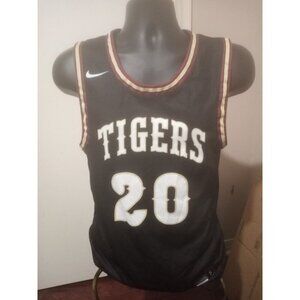 Men's Nike Engineered Grambling Tigers Basketball Jersey Black Gold Size Small S